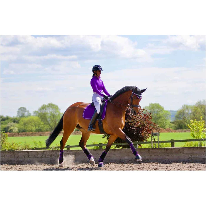2022 Woof Wear Dressage Saddle Cloth WS0002 - Ultra Violet Colour Ultra Violet 4 2022 Woof Wear Dressage Saddle Cloth WS0002 - Ultra Violet Colour Ultra Violet - Image 2