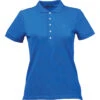 2022 Dublin Womens Lily Cap Sleeve Polo Top 1000385 - Cobalt Colour Cobalt -Equestrian Clothing Sales 1000385000 COBALT DB Lily Polo Image Hero Null.700x700