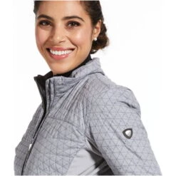 Ariat Womens Volt 2.0 Reflective Jacket - Silver -Equestrian Clothing Sales 10032770 detail01.700x700