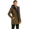 2022 Ariat Womens Argentium Insulator Parka Jacket 10041230 - Earth Colour Earth -Equestrian Clothing Sales 10037447 front.700x700