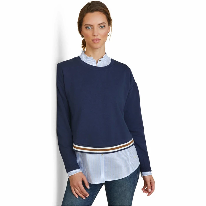 2023 Ariat Womens Pacifica Sweatshirt 10043895 - Navy 3 2023 Ariat Womens Pacifica Sweatshirt 10043895 - Navy