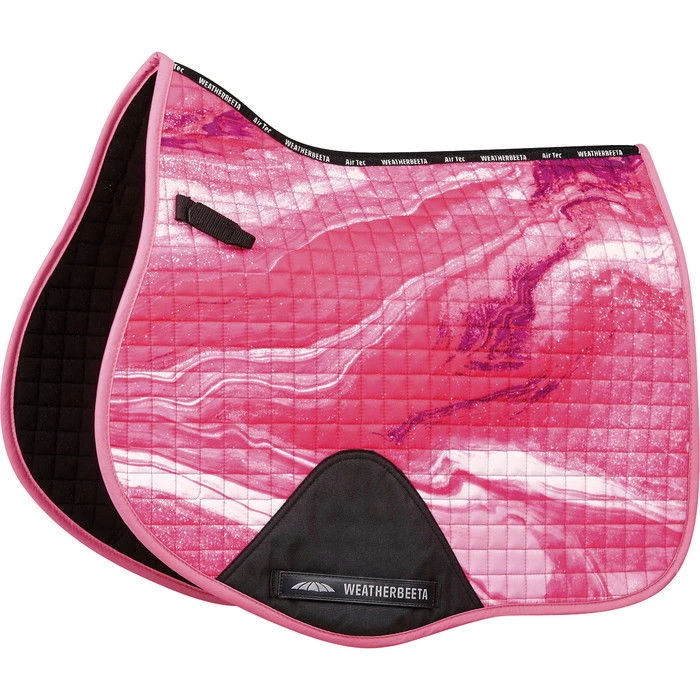 2022 Weatherbeeta Prime Marble All Purpose Saddle Pad 1008702 - Pink Swirl Colour Pink Swirl 3 2022 Weatherbeeta Prime Marble All Purpose Saddle Pad 1008702 - Pink Swirl Colour Pink Swirl