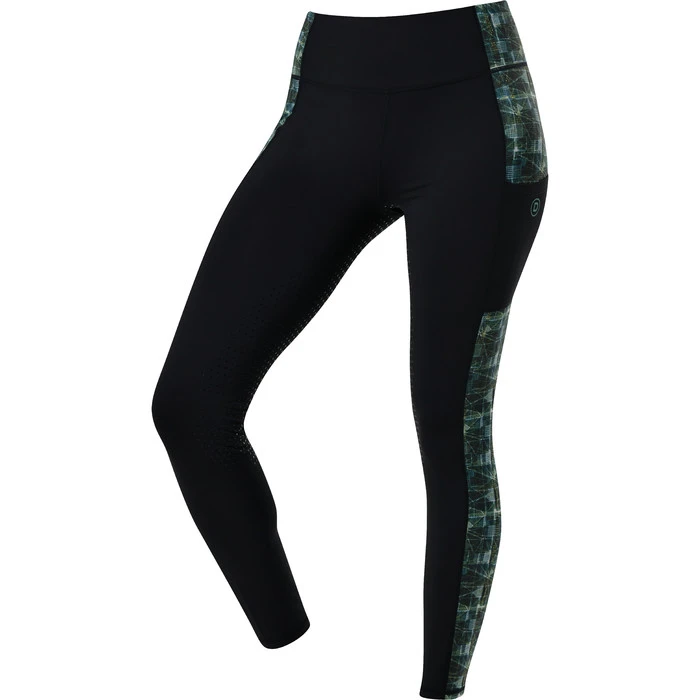 2022 Dublin Womens Zora Print Full Grip Tights 1010964007 - Emerald 3 2022 Dublin Womens Zora Print Full Grip Tights 1010964007 - Emerald