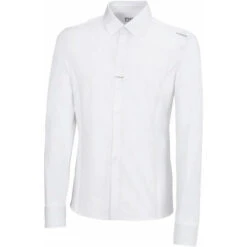 2022 Pikeur Mens Rouven Show Shirt 132900 204 010 - White