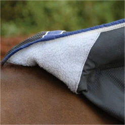 Weatherbeeta Wick Dri II Cooler Combo Neck - Charcoal / Blue / White -Equestrian Clothing Sales 1509 Weatherbeeta Wick Dri II Cooler Combo Neck 6.700x700