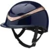 2022 Charles Owen Halo Gloss Helmet & Headband - Navy / Rose Gold 2 2022 Charles Owen Halo Gloss Helmet & Headband - Navy / Rose Gold -Equestrian Clothing Sales 16684.700x700