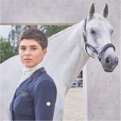 Pikeur Womens Lilien Pure Rose Show Jacket - Night Blue 11 Pikeur Womens Lilien Pure Rose Show Jacket - Night Blue -Equestrian Clothing Sales 1765 pik lifestyle main12.700x700