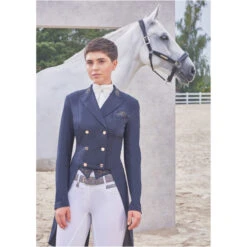 Pikeur Womens Lilien Pure Rose Show Jacket - Night Blue 12 Pikeur Womens Lilien Pure Rose Show Jacket - Night Blue -Equestrian Clothing Sales 1765 pik lifestyle main13.700x700