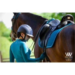 Woof Wear Dressage Saddle Cloth - Ocean Colour Ocean -Equestrian Clothing Sales 1790 Ocean204.700x700