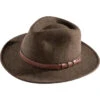 2023 Alan Paine Mens Richmond Felt Hat RICGFEL - Brown Colour Brown