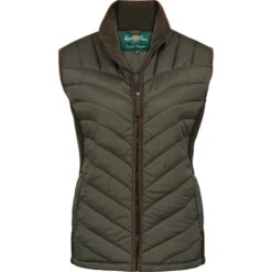2021 Alan Paine Womens Highshore Gilet HIGLGIL - Dark Olive