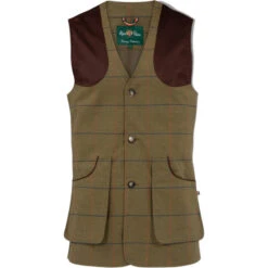 2023 Alan Paine Mens Axford Shooting Waistcoat AXFGSHW - Basil