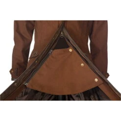 2022 Baleno Womens Kensington Coat 772B - Brown Colour Brown 10 2022 Baleno Womens Kensington Coat 772B - Brown Colour Brown -Equestrian Clothing Sales 202120Baleno20Kensington20Long20Coat206003207120 20Brown20inner20zip20.700x700