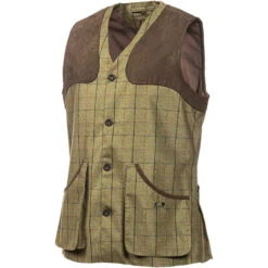 2023 Baleno Mens Milton Waistcoat 60042222 - Check Khaki