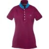 2022 Dublin Womens Lily Cap Sleeve Polo 1000385 - Crimson Red Colour Crimson Red -Equestrian Clothing Sales 202120Dublin20Womens20Lily20Cap20Sleeve20Polo2010003851120 20Crimson20Red.700x700