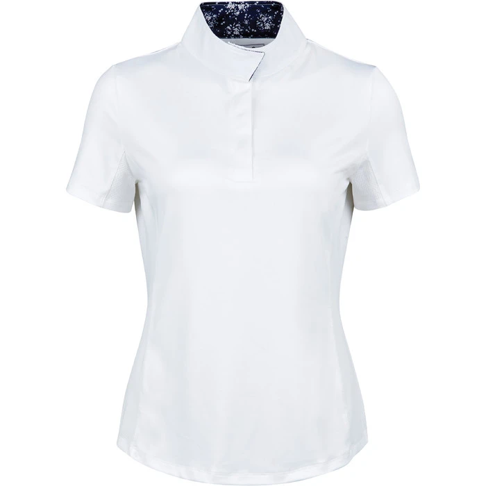 2022 Dublin Womens Ria Short Sleeve Competition Shirt 100306101 - White / Navy Colour Navy/White 3 2022 Dublin Womens Ria Short Sleeve Competition Shirt 100306101 - White / Navy Colour Navy/White