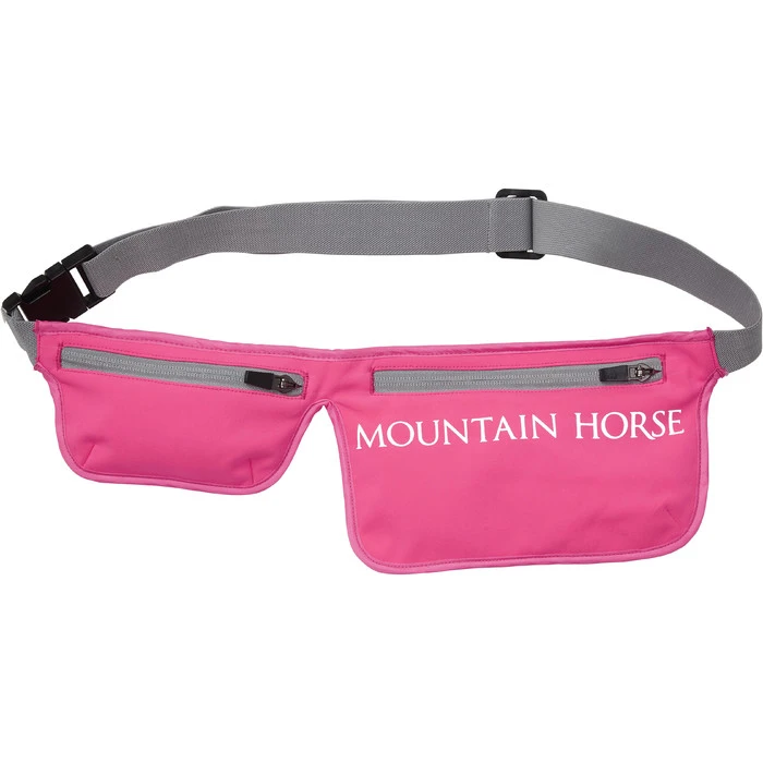 2022 Mountain Horse Double Waistbag - Pink Colour Pink 3 2022 Mountain Horse Double Waistbag - Pink Colour Pink