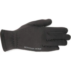 2021 Mountain Horse Junior Comfy Glove 70390 - Black
