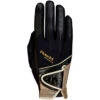 2022 Roeckl Madrid Riding Gloves 3301-249 - Black / Gold Colour Gold/Black -Equestrian Clothing Sales 202120Roeckl20Madrid20Riding20Gloves203301 24920 20Black Gold.700x700