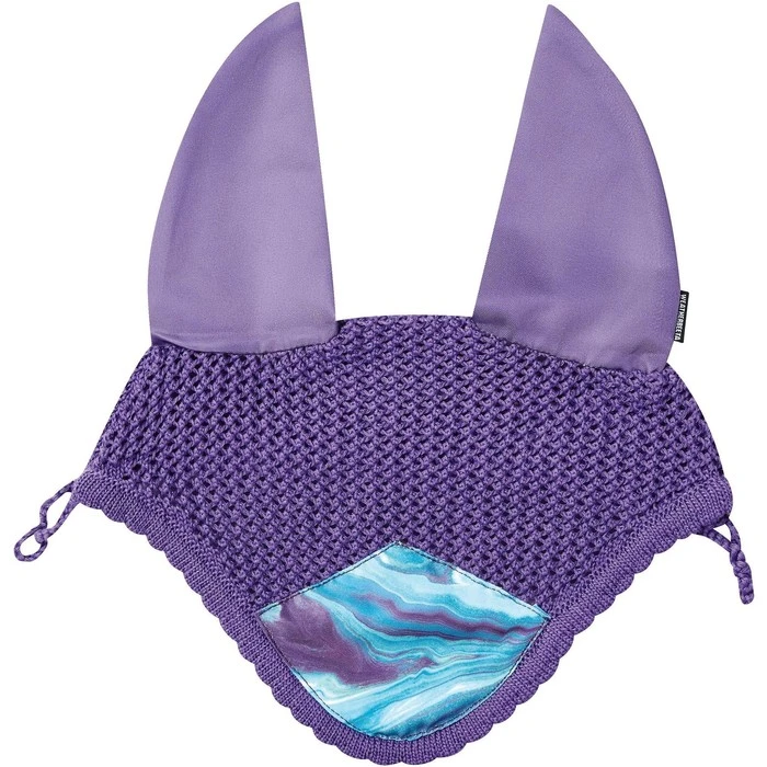 2022 Weatherbeeta Prime Marble Ear Bonnet 1008704 - Purple Swirl Colour Purple Swirl 3 2022 Weatherbeeta Prime Marble Ear Bonnet 1008704 - Purple Swirl Colour Purple Swirl