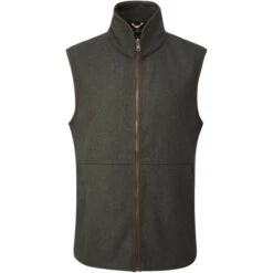 2022 Alan Paine Mens Berwick Waistcoat BERGWCT - Dark Olive