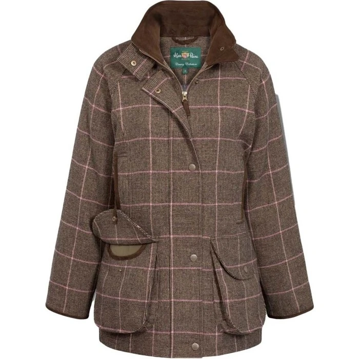 2023 Alan Paine Womens Combrook Tweed Shooting Coat COMLCOT - Ebony Colour Ebony 3 2023 Alan Paine Womens Combrook Tweed Shooting Coat COMLCOT - Ebony Colour Ebony