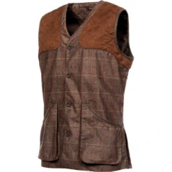 2022 Baleno Mens Milton Gilet 826BB8MDTZ76 - Check Brown