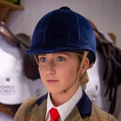 Charles Owen Flesh Fian Hat FLFN - Navy Colour Navy -Equestrian Clothing Sales 202220Charles20Owen20Flesh20Fian20Hat20FLFN20 20Navy20Lifestyle201.700x700