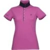 2022 Dublin Womens Lily Cap Sleeve Polo 1000385 - Red Violet Colour Red Violet -Equestrian Clothing Sales 202220Dublin20Womens20Lily20Cap20Sleeve20Polo20Red20Violet201.700x700
