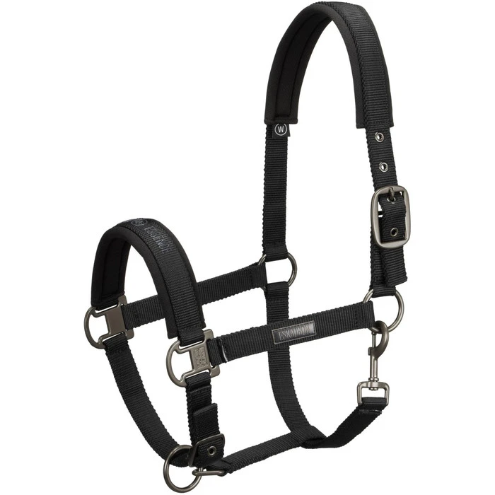 2022 Eskadron Pin Buckle Headcollar 410173815 - Black 3 2022 Eskadron Pin Buckle Headcollar 410173815 - Black