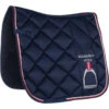 2022 HKM Equine Sports Style Saddle Pad 13298 - Navy