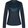 2022 HV Polo Womens Lindsey Long Sleeve Top 403093450 - Navy Colour Navy