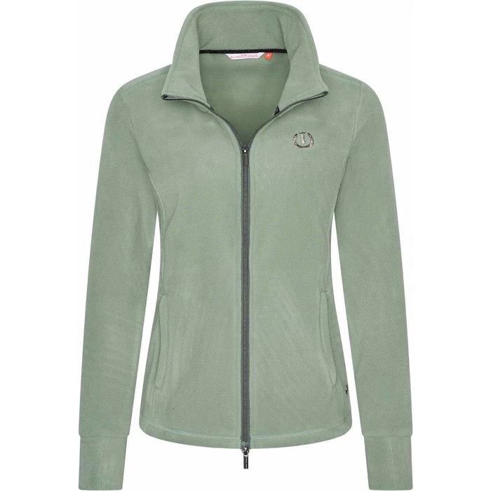 2022 Imperial Riding IRH Galactic Fleece Jacket KL31322001 - Sage Green 3 2022 Imperial Riding IRH Galactic Fleece Jacket KL31322001 - Sage Green