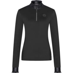 2022 Imperial Riding Womens IRH Anna Long Sleeve Top KL35322004 - Black