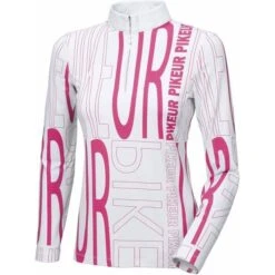 2022 Pikeur Womens Lyvi Print Baselayer 227200 204 940 - White / Blush Pink