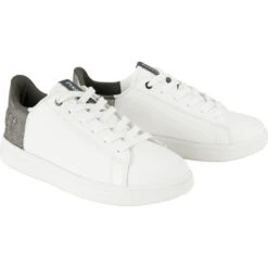 2022 Pikeur Womens Pauli Selection Trainer 282400 803 - White / Sage Green Metallic Colour White / Sage Green Metallic