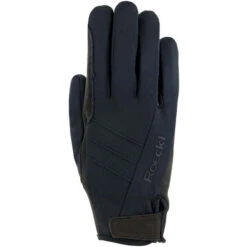 2022 Roeckl Wisbech Riding Gloves 310015 - Black Colour Black