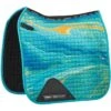 2022 Weatherbeeta Pony Prime Marble Dressage Saddle Pad 1008703 - Blue / Orange Swirl Colour Blue/Orange Swirl -Equestrian Clothing Sales 202220Weatherbeeta20Full20Prime20Marble20Dressage20Saddle20Pad20Blue20Orange20Swirl.700x700