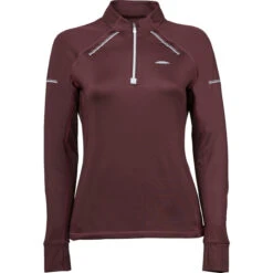 2022 Weatherbeeta Womens Victoria Premium Thermal Baselayer Top 10062510 - Mulberry Colour Mulberry