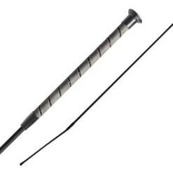 2022 Woof Wear Stealth Dressage Whip WH0014 - Grey / Black Colour Black/Grey