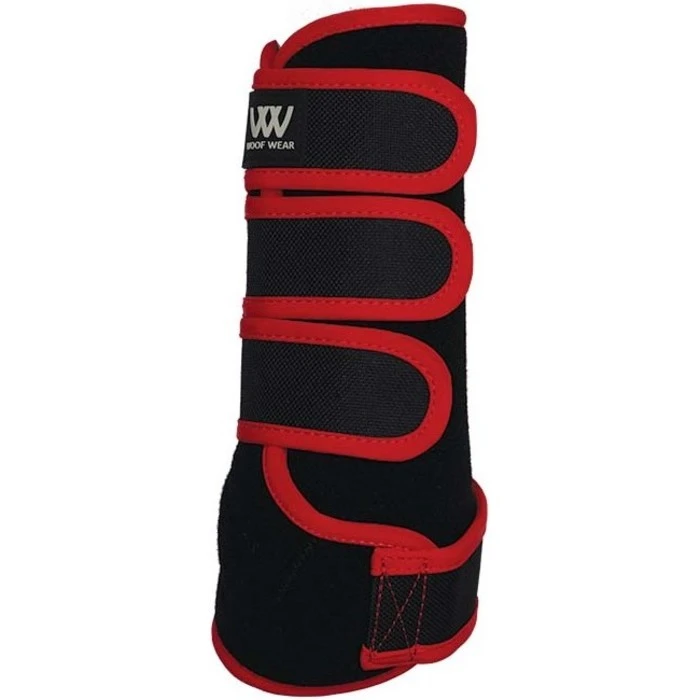 2022 Woof Wear Training Wrap WB0061 - Black / Red Colour Black / Red 3 2022 Woof Wear Training Wrap WB0061 - Black / Red Colour Black / Red