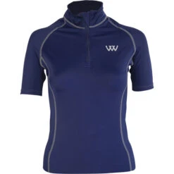 2022 Woof Wear Womens Short Sleeve Performance Riding Shirt & Full Size GP Saddle Cloth Bundle - Navy Colour Navy -Equestrian Clothing Sales 202220Woof20Wear20Womens20Short20Sleeve20Performance20Riding20Shirt2020General20Purpose20Saddle20Cloth20Bundle20 20Navy20top.700x700