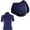 2022 Woof Wear Womens Short Sleeve Performance Riding Shirt & Full Size GP Saddle Cloth Bundle - Navy Colour Navy -Equestrian Clothing Sales 202220Woof20Wear20Womens20Short20Sleeve20Performance20Riding20Shirt202620General20Purpose20Saddle20Cloth20Bundle20 20Navy.700x700