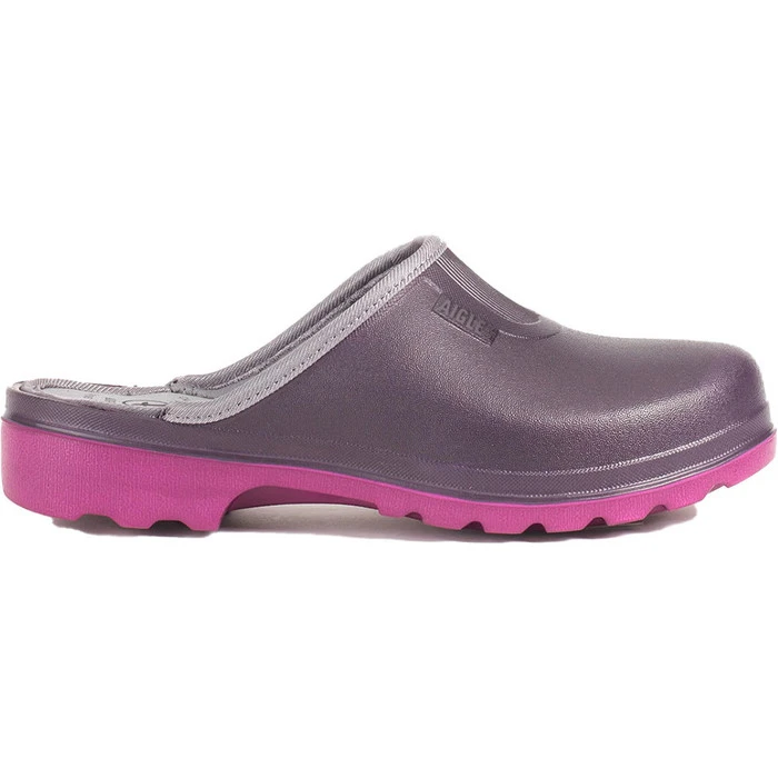 2023 Aigle Womens Taden 2 Clogs NB58 - Aubergine / Dahlia Colour Aubergine / Dahlia 3 2023 Aigle Womens Taden 2 Clogs NB58 - Aubergine / Dahlia Colour Aubergine / Dahlia