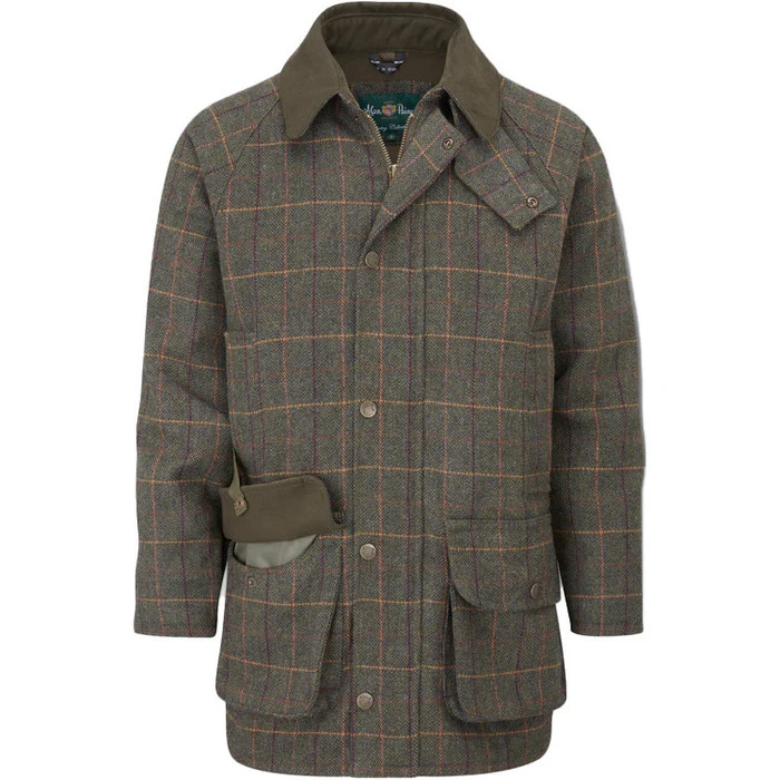 2023 Alan Paine Mens Rutland Tweed Waterproof Shotting Coat RUTGCOT - Fern Colour Fern 3 2023 Alan Paine Mens Rutland Tweed Waterproof Shotting Coat RUTGCOT - Fern Colour Fern