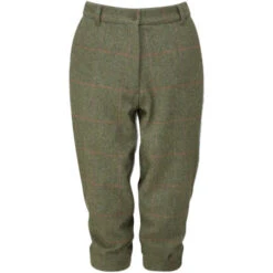 2023 Alan Paine Womens Combrook Tweed Shooting Breeks COMLBRE - Heath