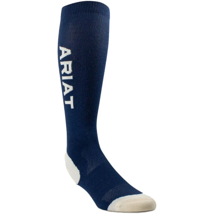 2023 Ariat AriatTek Performance Socks 10047391 - Navy / Summer Sand 3 2023 Ariat AriatTek Performance Socks 10047391 - Navy / Summer Sand