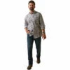 2023 Ariat Mens Mens Sonoma Shirt 10043905 - Banyan Bark Check