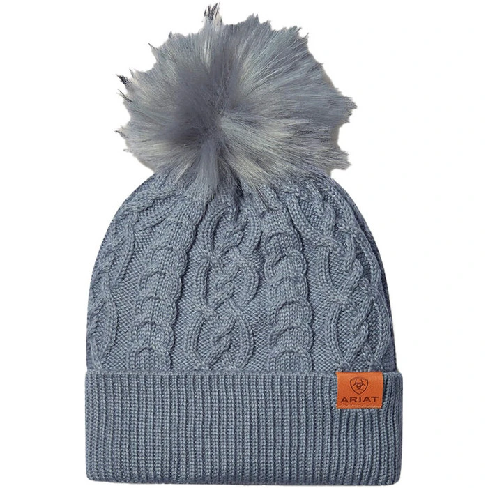 2023 Ariat Norfolk Beanie Hat 1004728 - Heather Grey Colour Heather Grey 3 2023 Ariat Norfolk Beanie Hat 1004728 - Heather Grey Colour Heather Grey