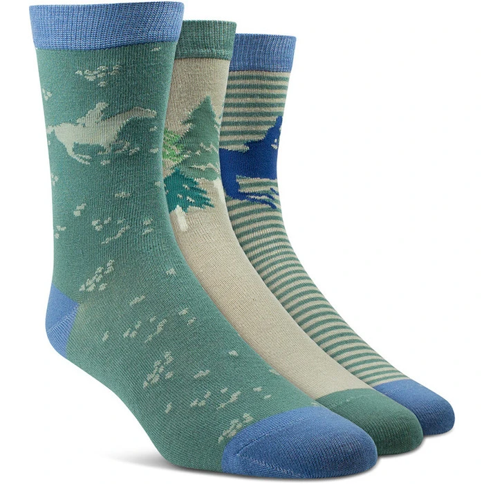 2023 Ariat Novelty Crew Socks 10047395 - Purity / Arctic Horses 3 2023 Ariat Novelty Crew Socks 10047395 - Purity / Arctic Horses